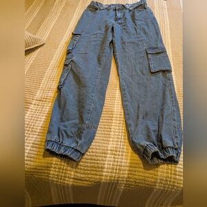 Shein casual Blue Cargo Pants